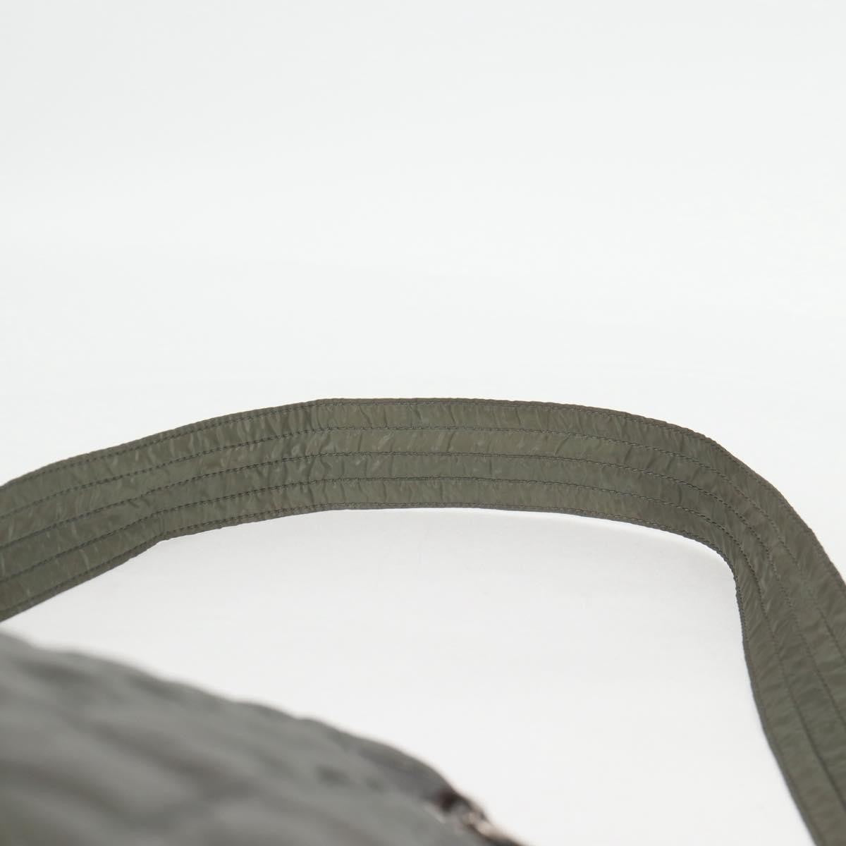 Chanel Coco Cocoon Messenger Bag Quilted Nylon, KHAKI, NYLON, Crossbody bag