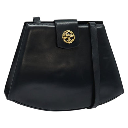 Salvatore Ferragamo Shoulder Bag Leather, NAVY, LEATHER, Shoulder bag