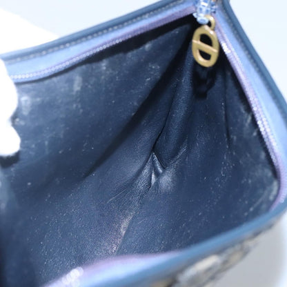 Christian Dior Vintage CD trotter Shoulder bag Canvas, NAVY, CANVAS, Shoulder bag