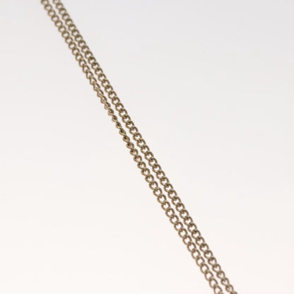 Chanel Coco Rider Pendant Necklace Metal, SILVER, METAL, Necklace