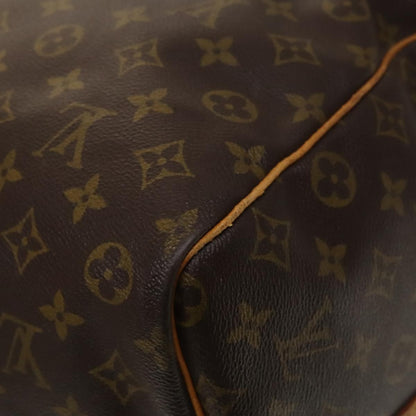 Louis Vuitton Keepall Bandouliere Bag Monogram Canvas, BROWN, CANVAS, Travel bag