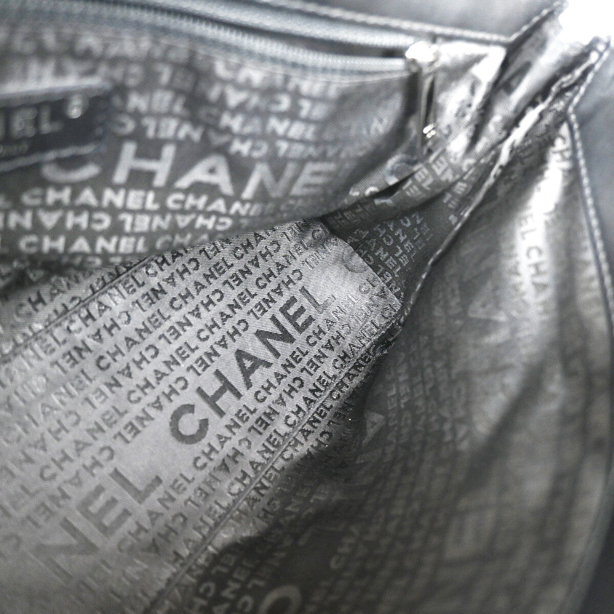 Chanel Reissue 2.55 Tote Quilted Calfskin, BLACK, PATENT_LEATHER, Shoulder bag