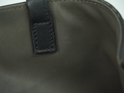 Fendi 2Jours Bag Leather, BLACK, LEATHER, Handbag