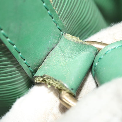 Louis Vuitton Petit Noe Handbag Epi Leather, GREEN, LEATHER, Shoulder bag