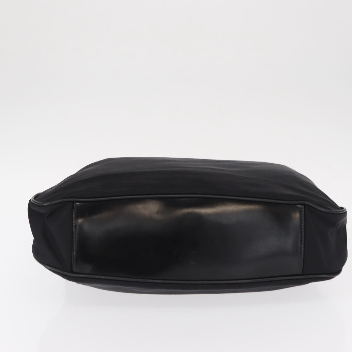 Gucci Vintage Bamboo Shoulder Bag Canvas, BLACK, CANVAS, Shoulder bag