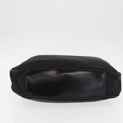 Gucci Vintage Bamboo Shoulder Bag Canvas, BLACK, CANVAS, Shoulder bag
