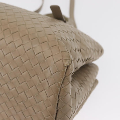 Bottega Veneta Roma Bag Intrecciato Nappa, GRAY, LEATHER, Handbag