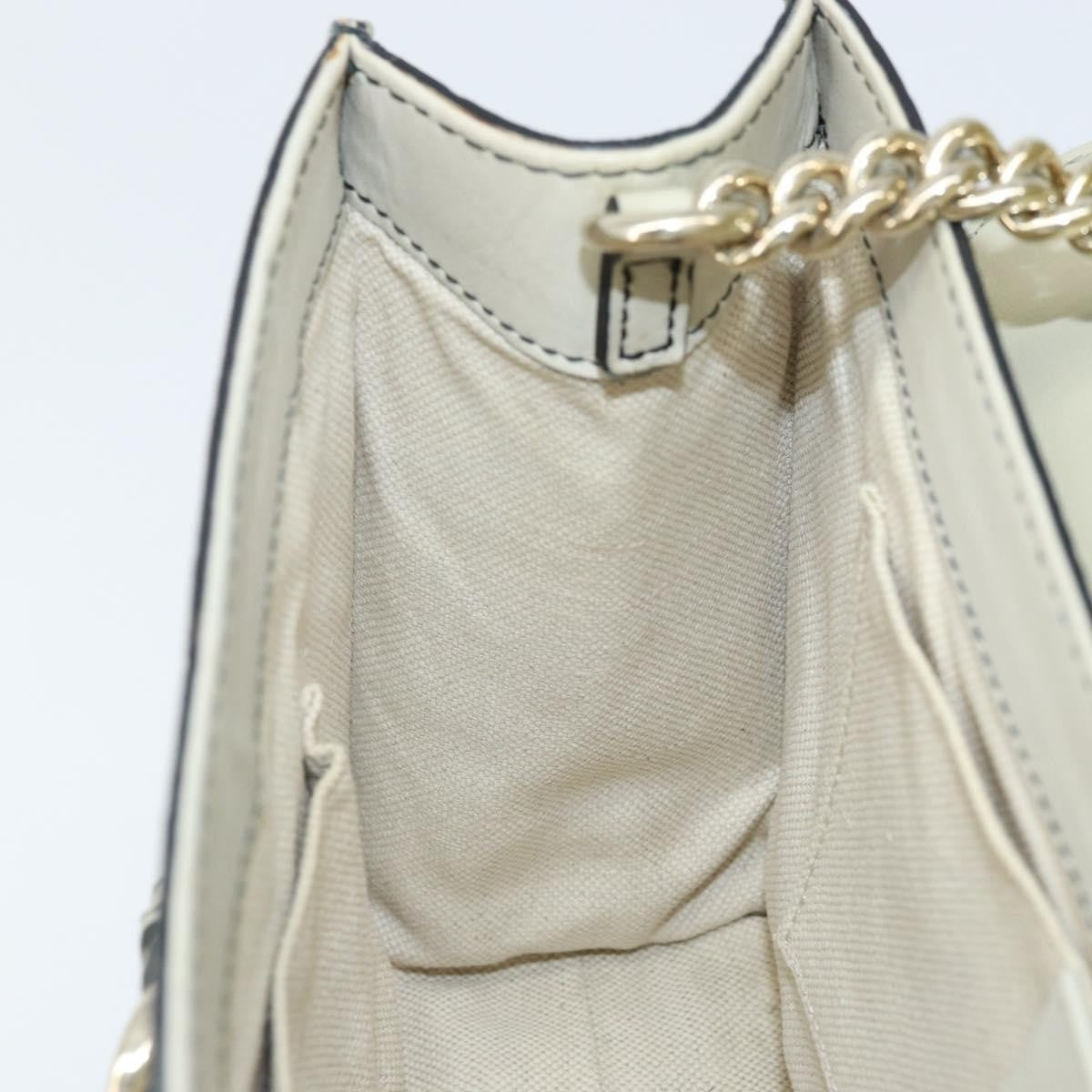 Gucci Emily Chain Flap Bag Guccissima Leather, Beige, Leather, Shoulder Bag