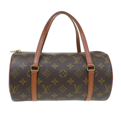Louis Vuitton Papillon Handbag Monogram Canvas, Brown, Canvas, Handbag