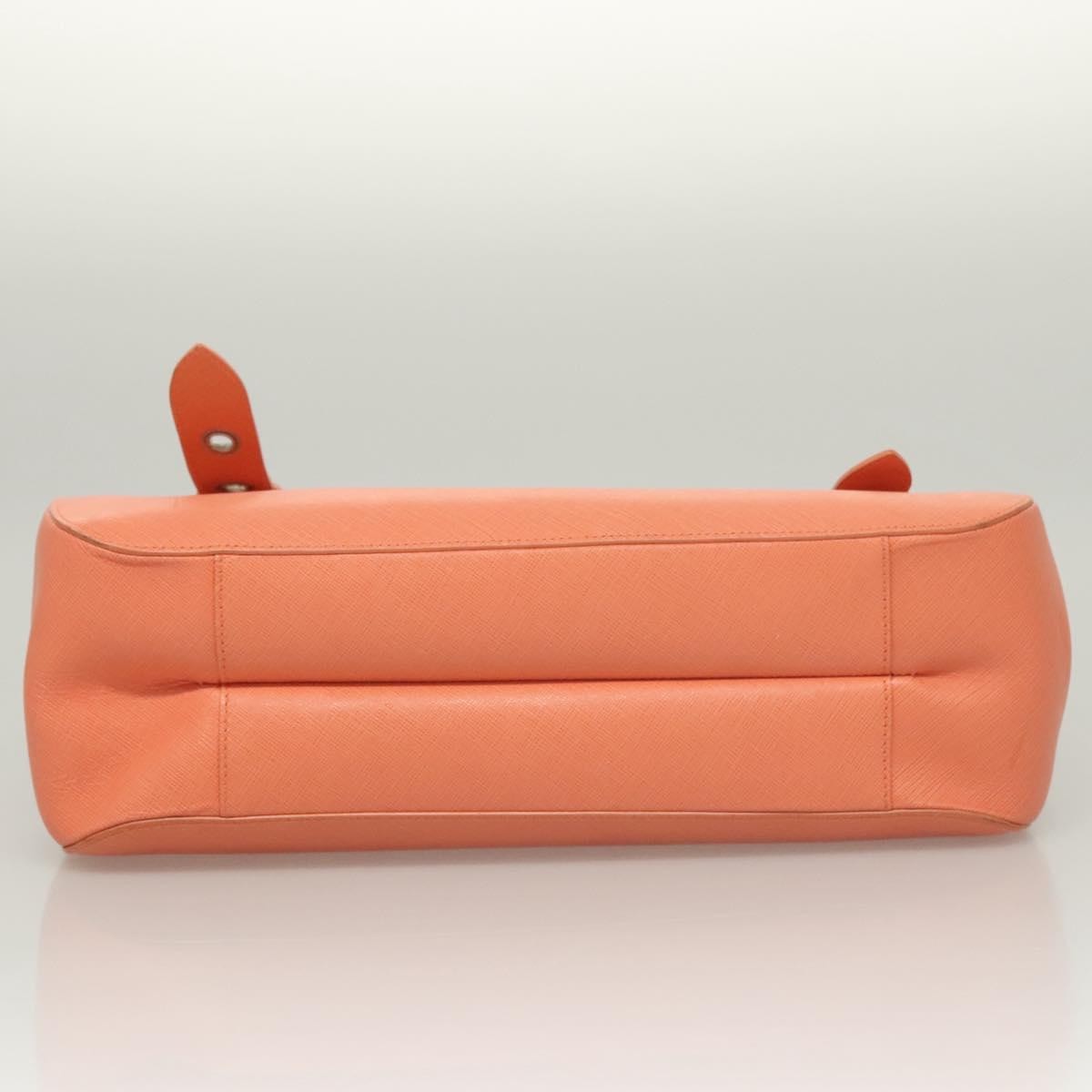 Salvatore Ferragamo Gancini handbag Leather, PINK, LEATHER, Handbag