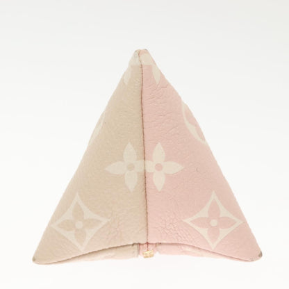 Louis Vuitton Berlingot Key Pouch Monogram Empreinte Leather, PINK, LEATHER, Charms and Keychains
