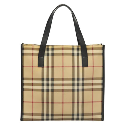 Burberry Nova Check Tote canvas check pattern, BEIGE, CANVAS, Tote bag