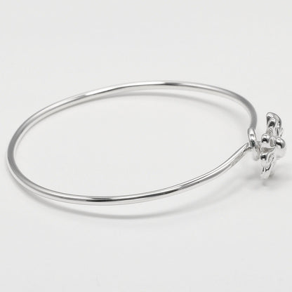 Tiffany & Co. Daisy Bangle Bracelet Silver 925, SILVER, SILVER, Bracelet
