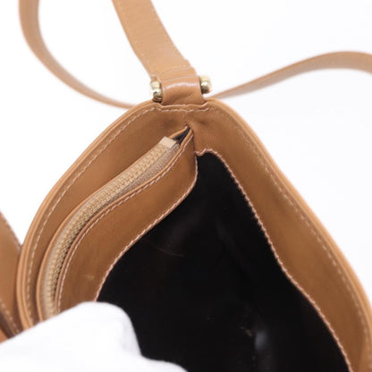 Celine Vintage Macadam Shoulder Bag Canvas, BEIGE, CANVAS, Shoulder bag
