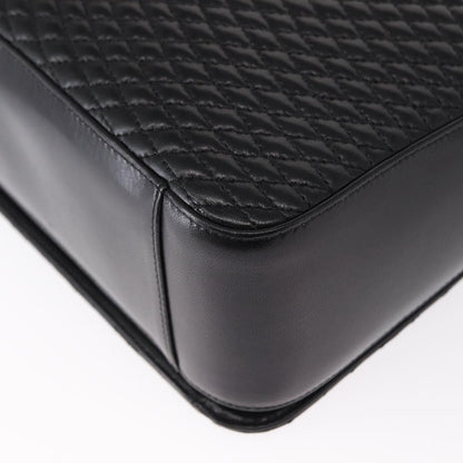 Bally Vintage Shoulder Bag Quilted leather, Black, Leather, Shoulder Bag
