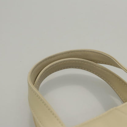 Burberry Vintage Handbag Leather, BEIGE, LEATHER, Handbag