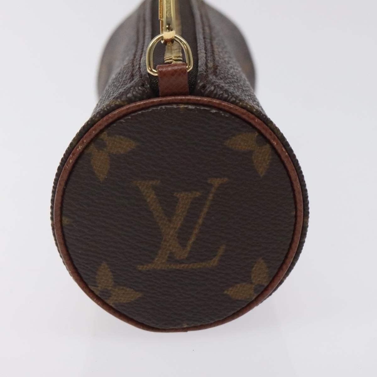 Louis Vuitton Papillon Pochette Monogram Canvas, BROWN, CANVAS, Handbag
