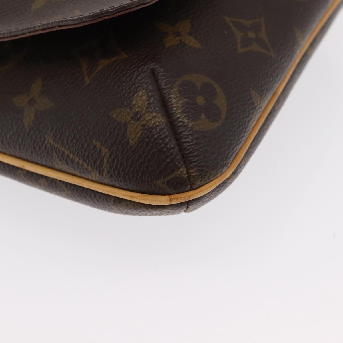 Louis Vuitton Musette Salsa Handbag Monogram Canvas, BROWN, CANVAS, Shoulder bag