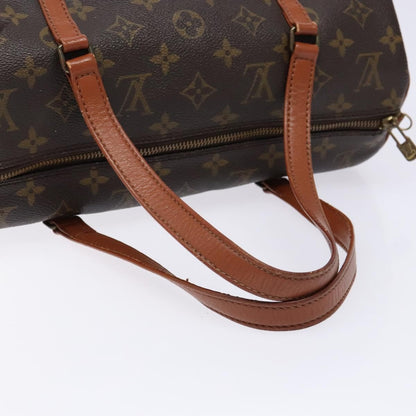 Louis Vuitton Papillon Handbag Monogram Canvas, BROWN, CANVAS, Handbag