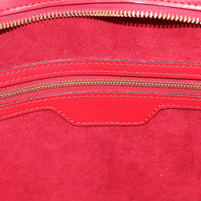 Louis Vuitton Saint Jacques Handbag Epi Leather, RED, LEATHER, Shoulder bag