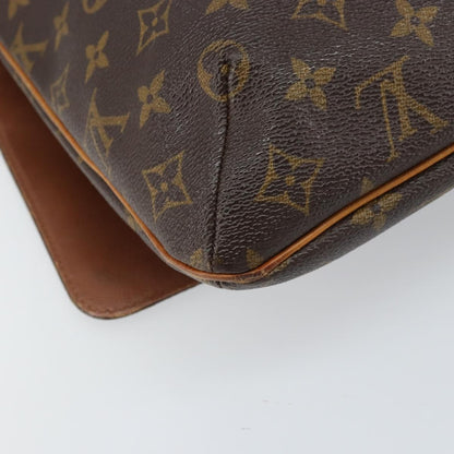 Louis Vuitton Musette Salsa Handbag Monogram Canvas, BROWN, CANVAS, Shoulder bag