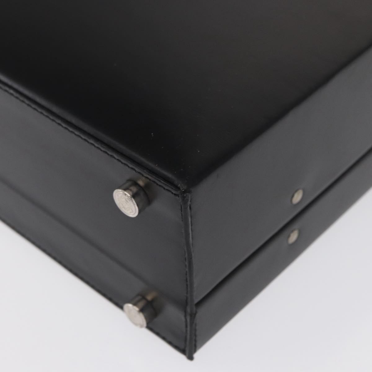 Loewe Anagram Business Leather, BLACK, LEATHER, Briefcase