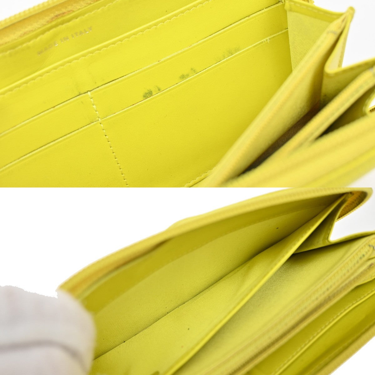 Chanel Timeless CC Zipped Wallet Caviar, YELLOW, CALFSKIN, Wallets