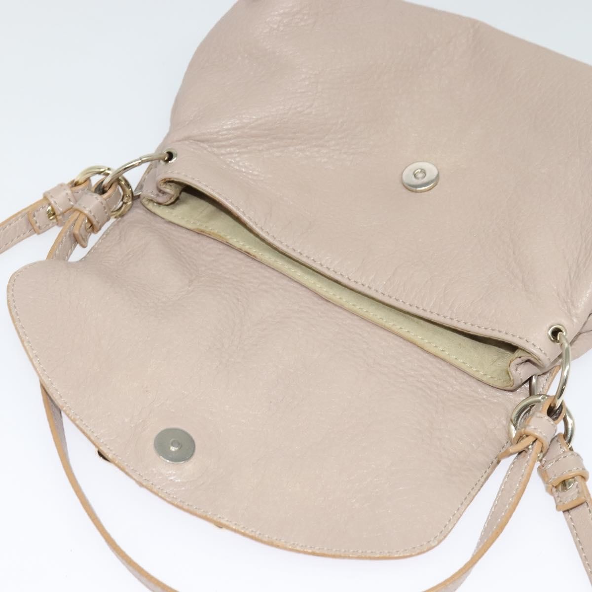 Chloe Lily Handbag Leather, PINK, LEATHER, Handbag