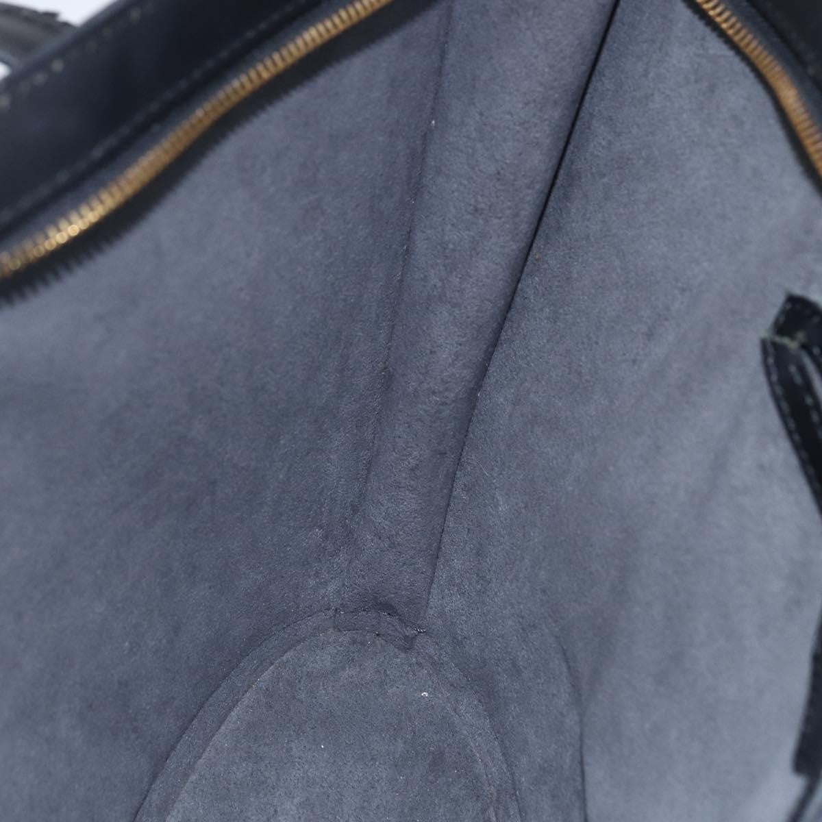 Louis Vuitton Saint Jacques Handbag Epi Leather, Black, Leather, Handbag