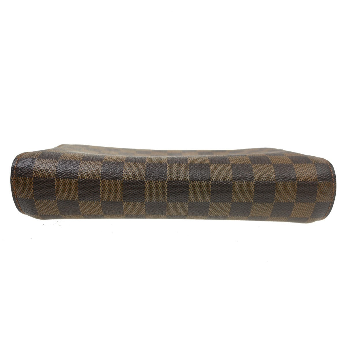 Louis Vuitton Pochette Saint Louis Damier, Brown, Canvas, Clutch