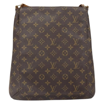 Louis Vuitton Musette Salsa Handbag Monogram Canvas, BROWN, CANVAS, Shoulder bag