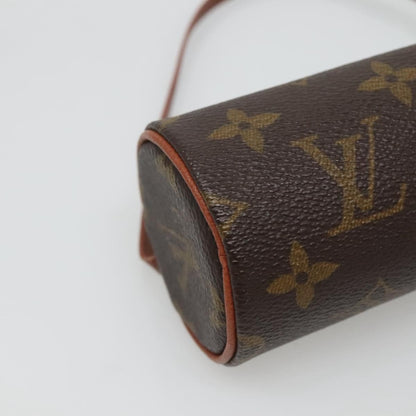 Louis Vuitton Papillon Pochette Monogram Canvas, BROWN, CANVAS, Handbag