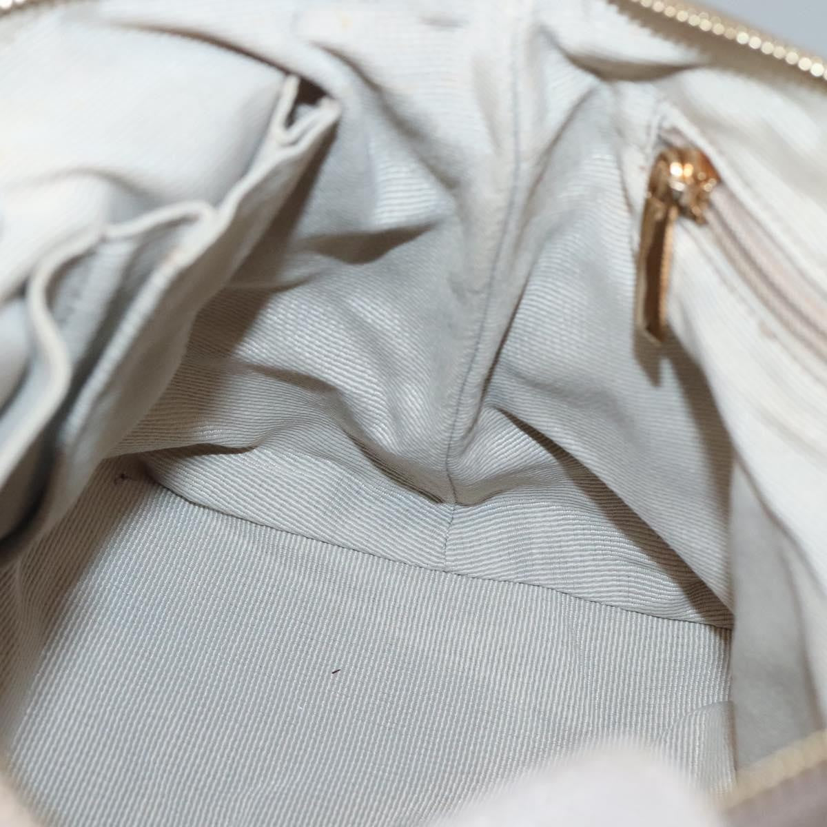 Salvatore Ferragamo Vala Handbag Nylon, Beige, Nylon, Handbag