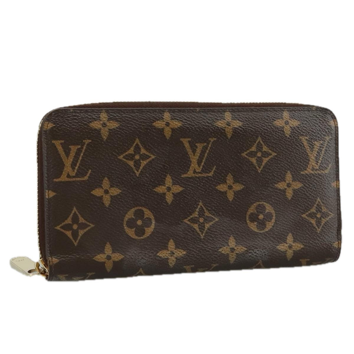 Louis Vuitton Zippy Compact Wallet Monogram Canvas, BROWN, CANVAS, Wallets