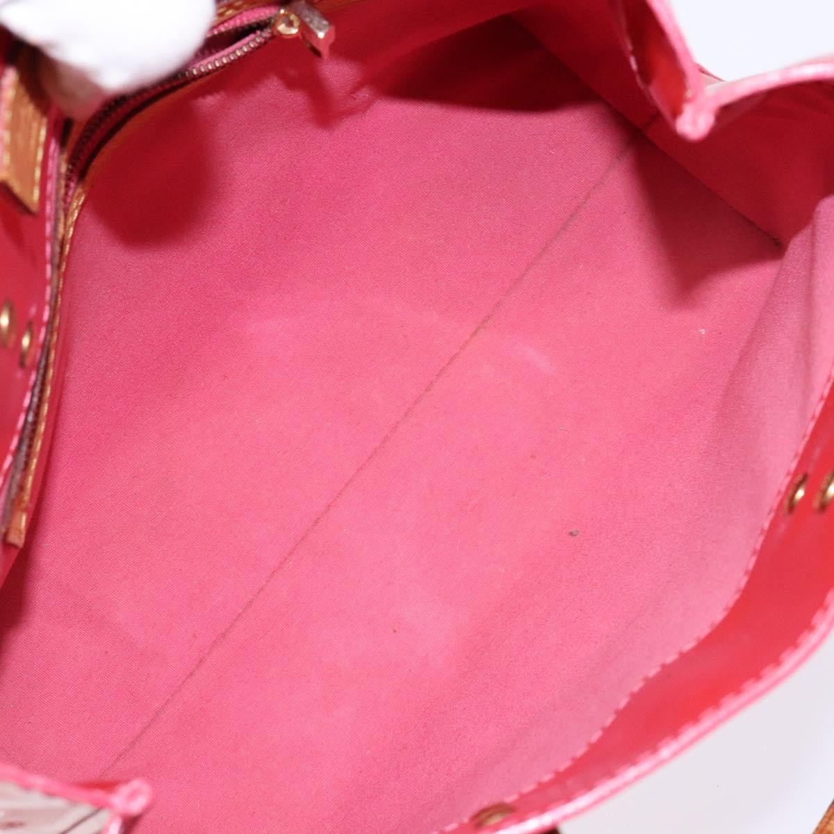 Louis Vuitton Reade Handbag Monogram Vernis, PINK, PATENT_LEATHER, Handbag