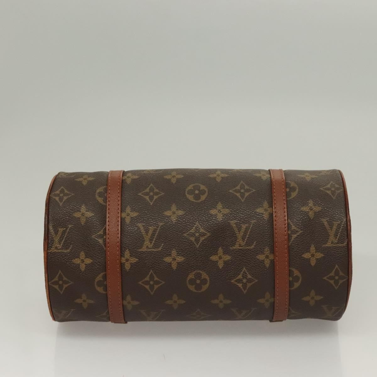 Louis Vuitton Papillon Handbag Monogram Canvas, BROWN, CANVAS, Handbag