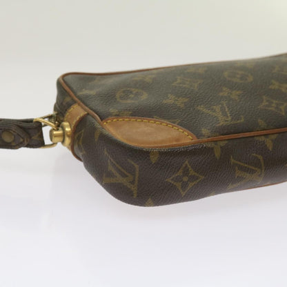 Louis Vuitton Marly Dragonne Clutch Monogram Canvas, BROWN, CANVAS, Clutche & pouche