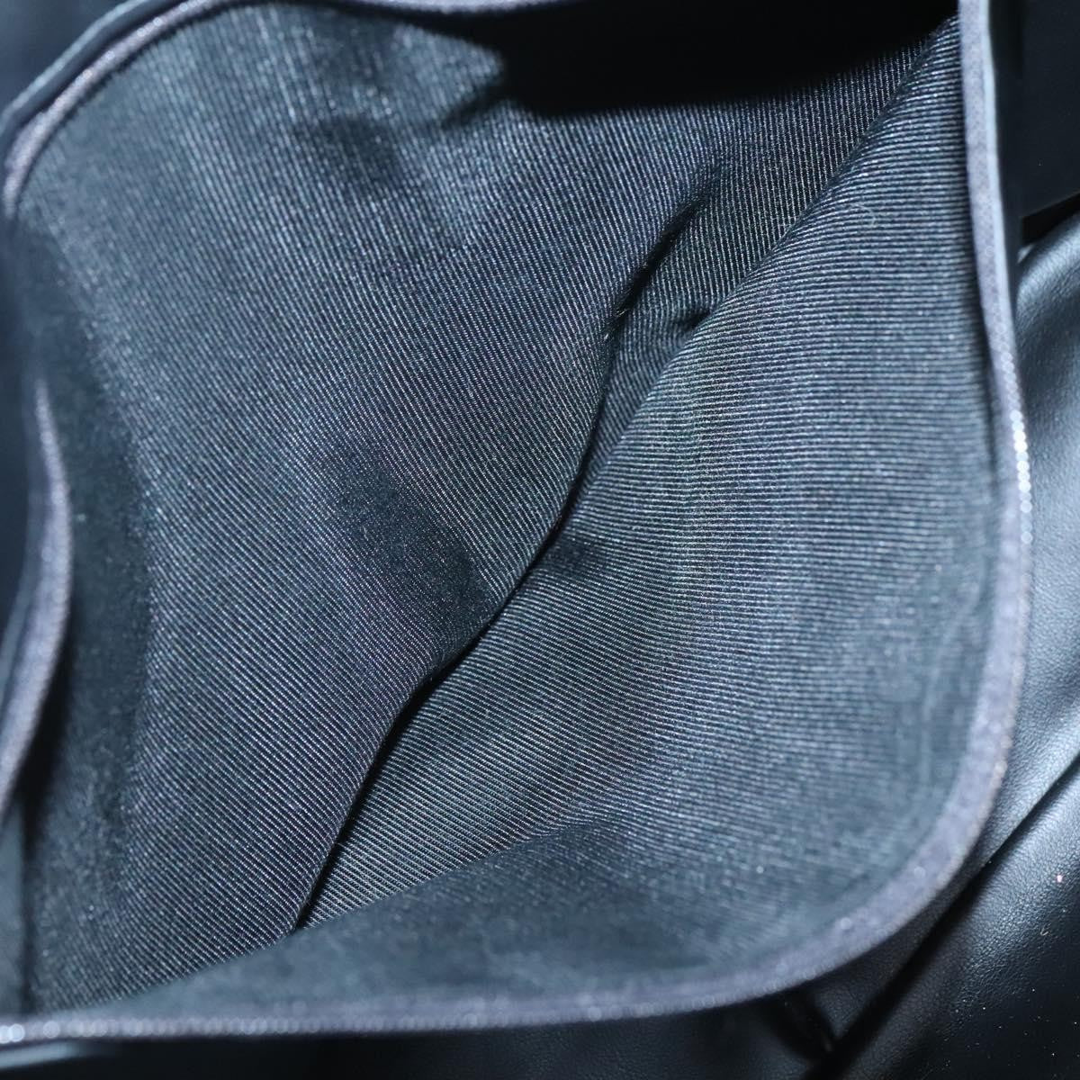 Bally Vintage Handbag Quilted Leather, Black, Leather, Handbag