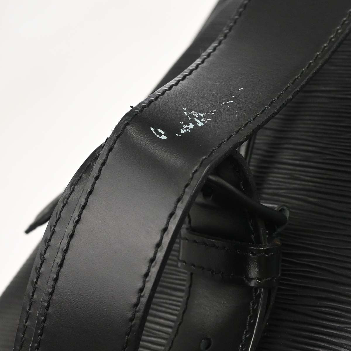 Louis Vuitton Sac a Dos Drawstring Backpack Epi Leather, Black, Leather, Backpack