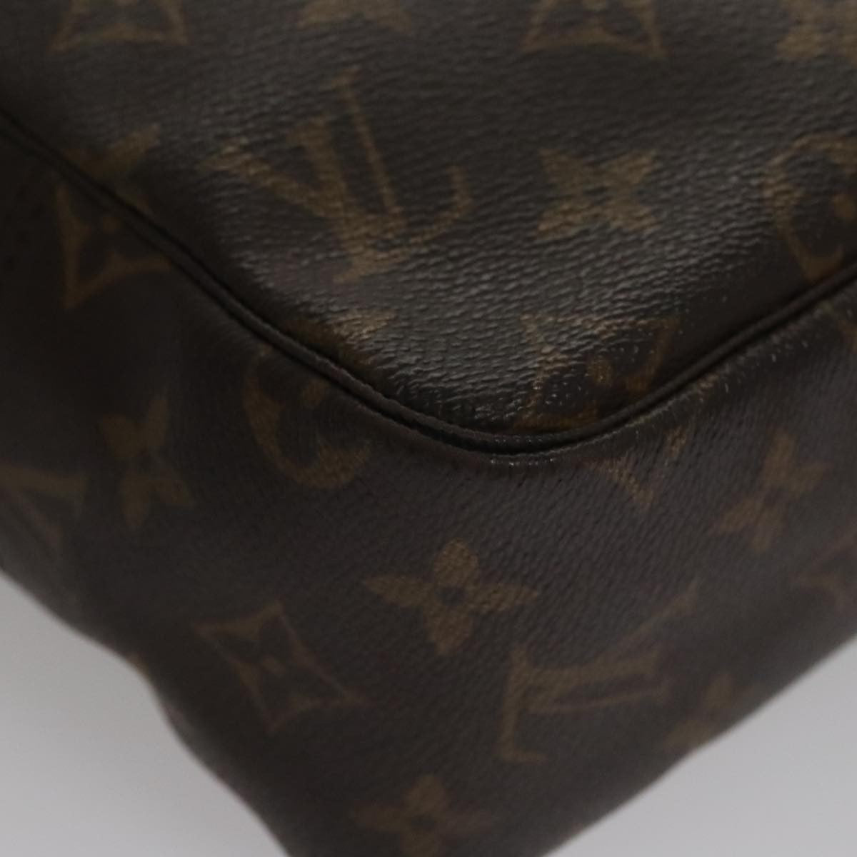 Louis Vuitton Trousse Toiletry Pouch Monogram Canvas, BROWN, CANVAS, Toiletry Case
