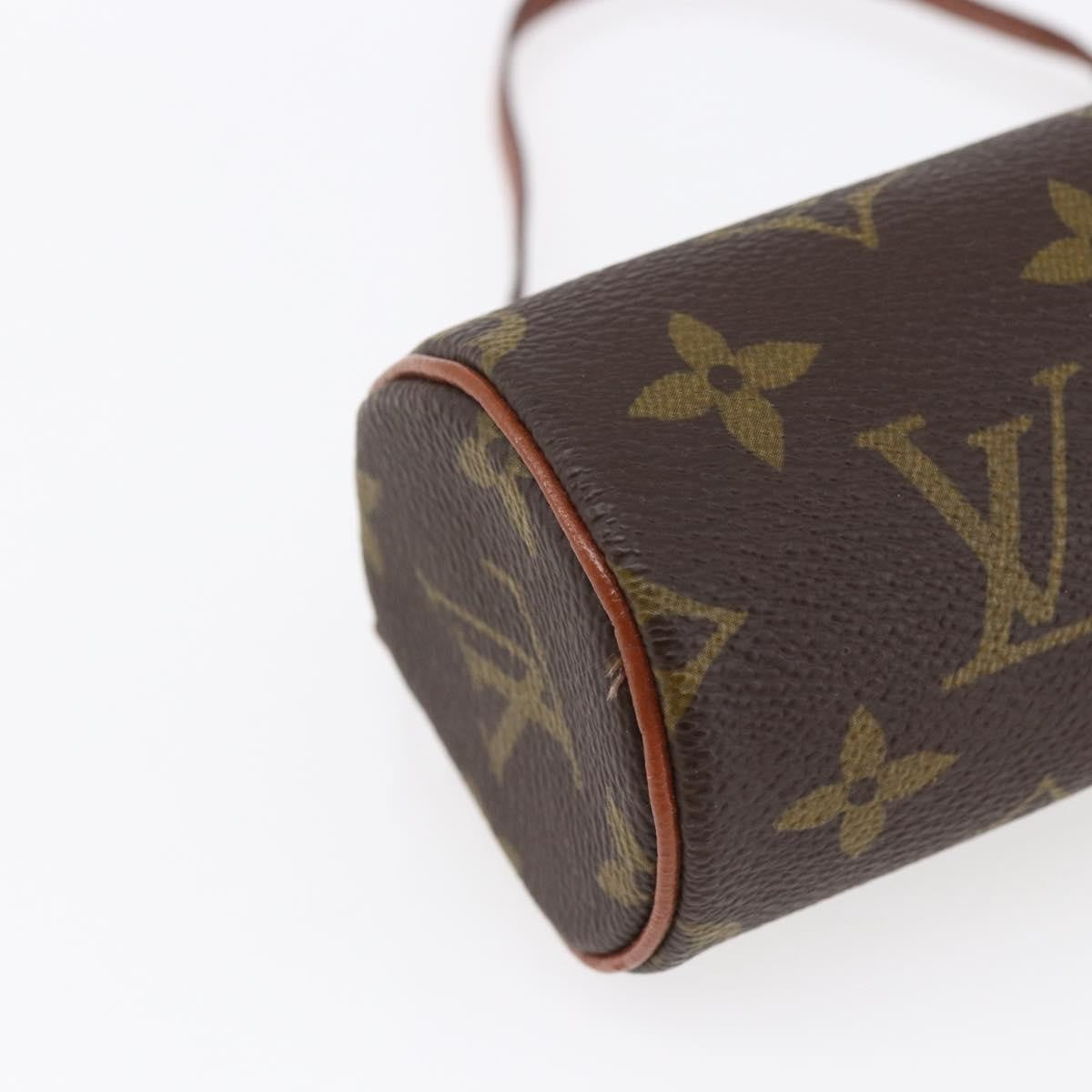 Louis Vuitton Papillon Pochette Monogram Canvas, BROWN, CANVAS, Handbag