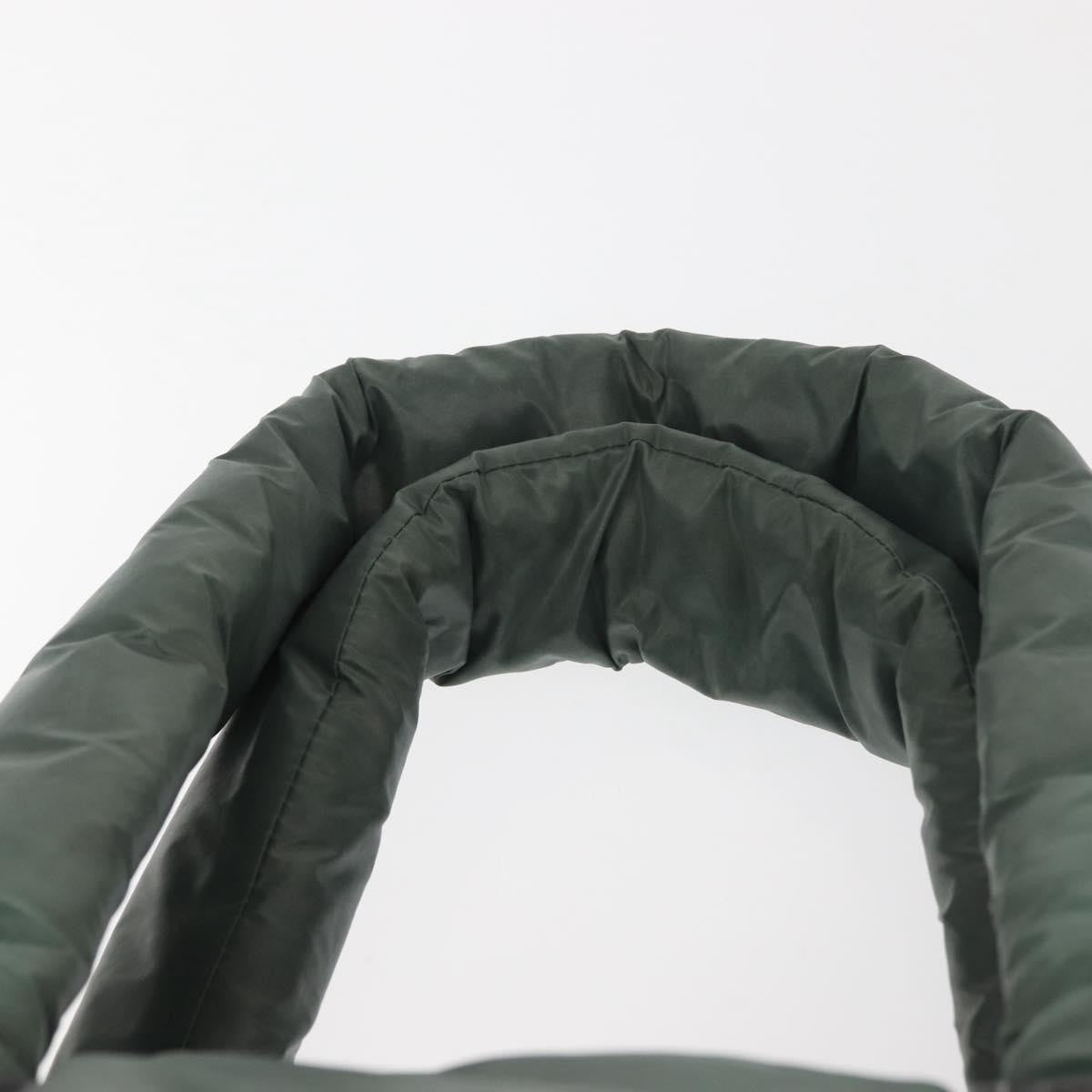 Chanel Coco Cocoon Tote Nylon, KHAKI, NYLON, Tote bag