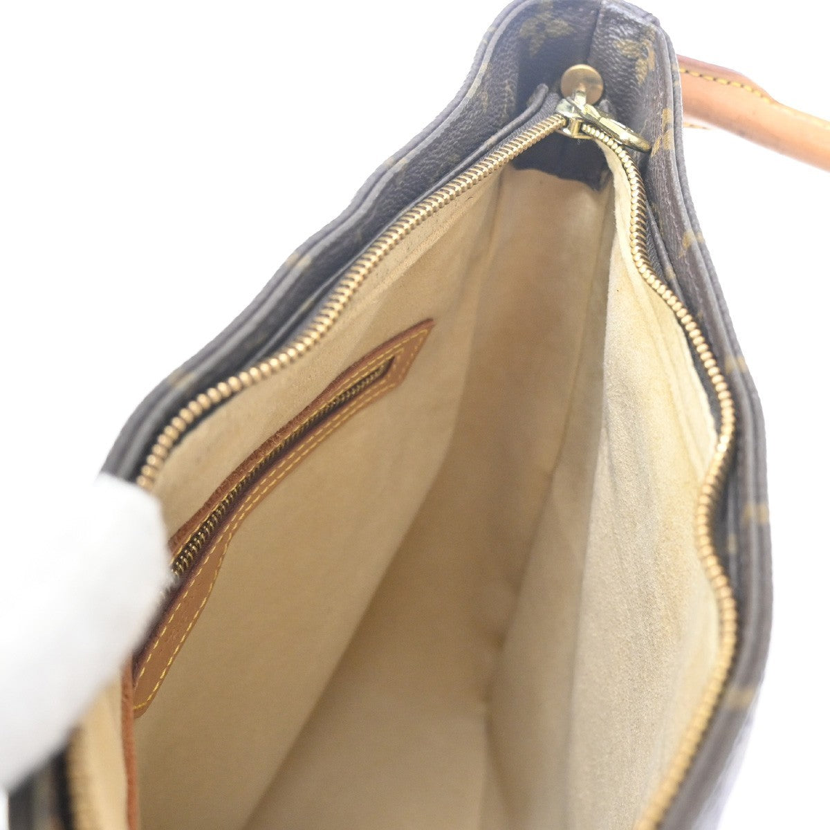 Louis Vuitton Looping Handbag Monogram Canvas, BROWN, CANVAS, Shoulder bag