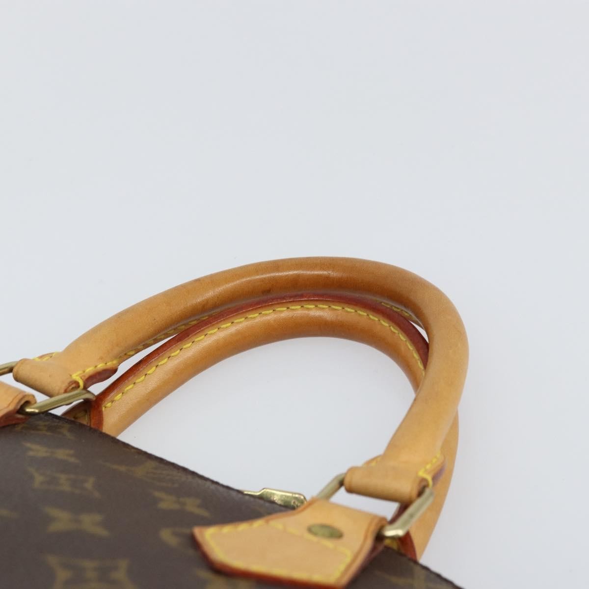 Louis Vuitton Alma Handbag Monogram Canvas, BROWN, CANVAS, Handbag
