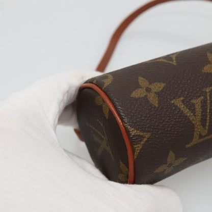 Louis Vuitton Papillon Pochette Monogram Canvas, BROWN, CANVAS, Handbag