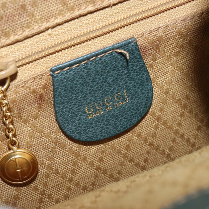 Gucci Vintage Bamboo Backpack Suede, KHAKI, SUEDE, Backpack
