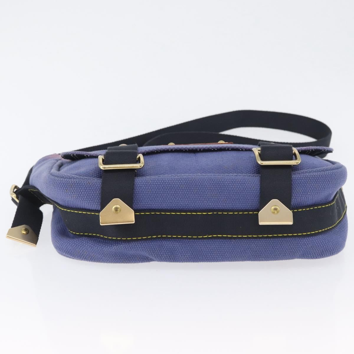 Louis Vuitton Antigua Besace Messenger Bag Canvas, BLUE, CANVAS, Shoulder bag