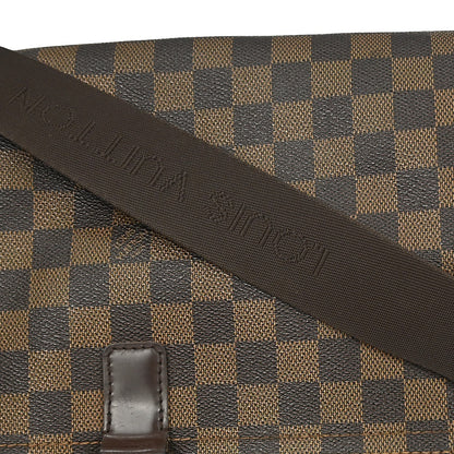 Louis Vuitton Melville Messenger Bag Damier, BROWN, CANVAS, Shoulder bag