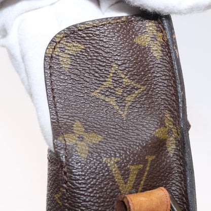 Louis Vuitton Saint Cloud Handbag Monogram Canvas, BROWN, CANVAS, Shoulder bag