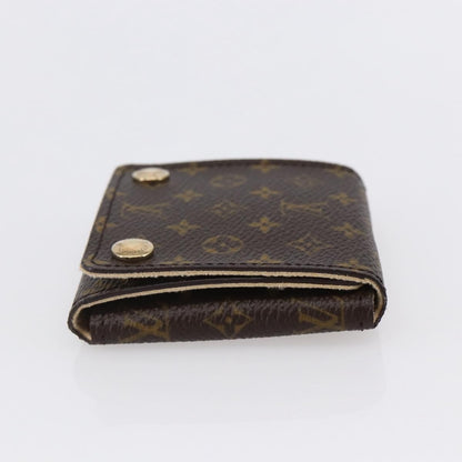 Louis Vuitton CASE JEWELRY BOX Canvas, BROWN, CANVAS, Wallets